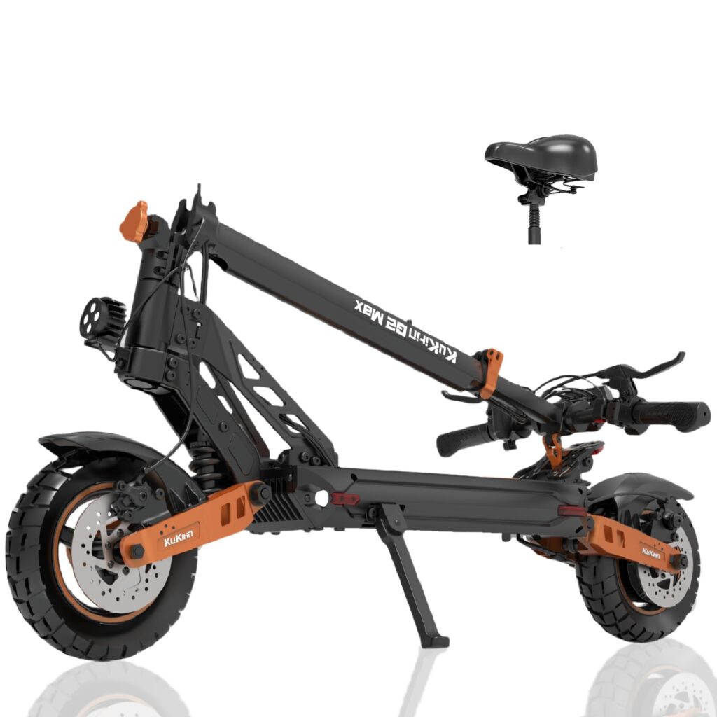 Xe scooter điện KuKirin G2 Max dễ dàng gập gọn bỏ cốp ô tô