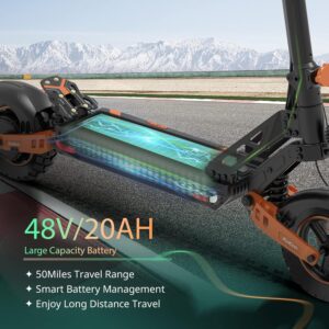 Pin lithium 52V – 20Ah cho quãng đường di chuyển lên đến 90km