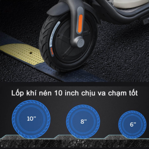 Lốp Xe Lớn Chống Trượt vận hành Êm Ái Trên Mọi Địa Hình