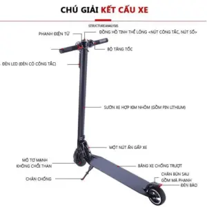 scooter điện Sealup S8 gập gọn
