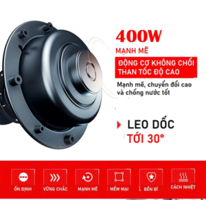 Động Cơ Không Chổi Than 400W mạnh mẽ.