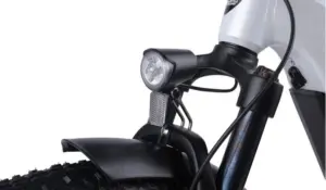 Xe đạp điện MX06 được trang bị đèn pha tinh xảo