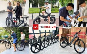 Cửa hàng của TSEBIKE có rất nhiều mẫu xe đạp trợ lực điện đang hot trên thị trường, mời quý khách hàng ghé thăm ủng hộ!