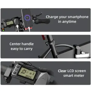 Công Nghệ Thông Minh: Màn Hình LCD và Cổng Sạc Tích Hợp
