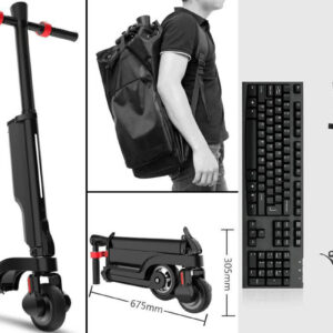Scooter điện gấp gọn bỏ vừa balo HX-X6