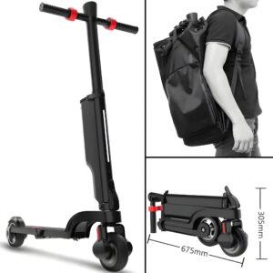 Scooter điện gấp gọn bỏ vừa balo HX-X6