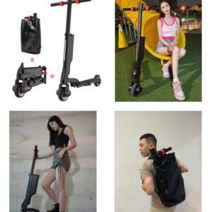 Scooter điện gấp gọn bỏ vừa balo HX-X6